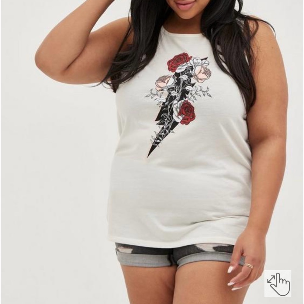 Torrid Lightning Bolt tank